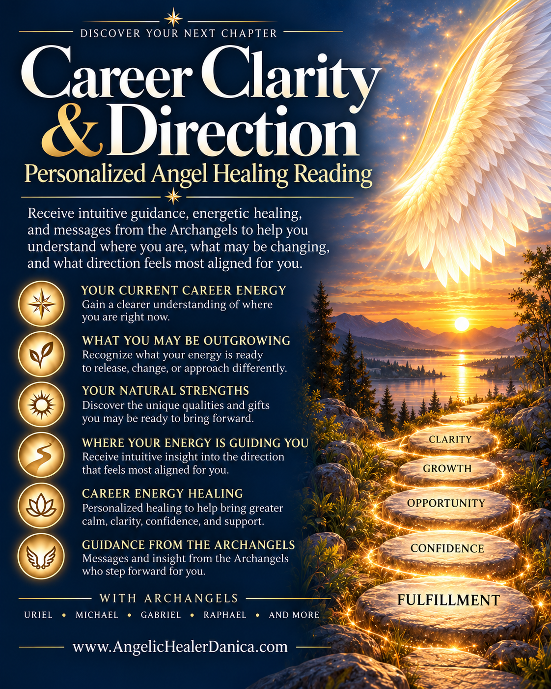 Career Clarity & Direction Angel Healing Reading