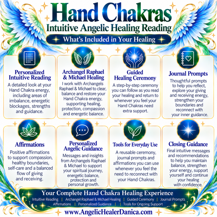Hand Chakras — Intuitive Angelic Healing Reading
