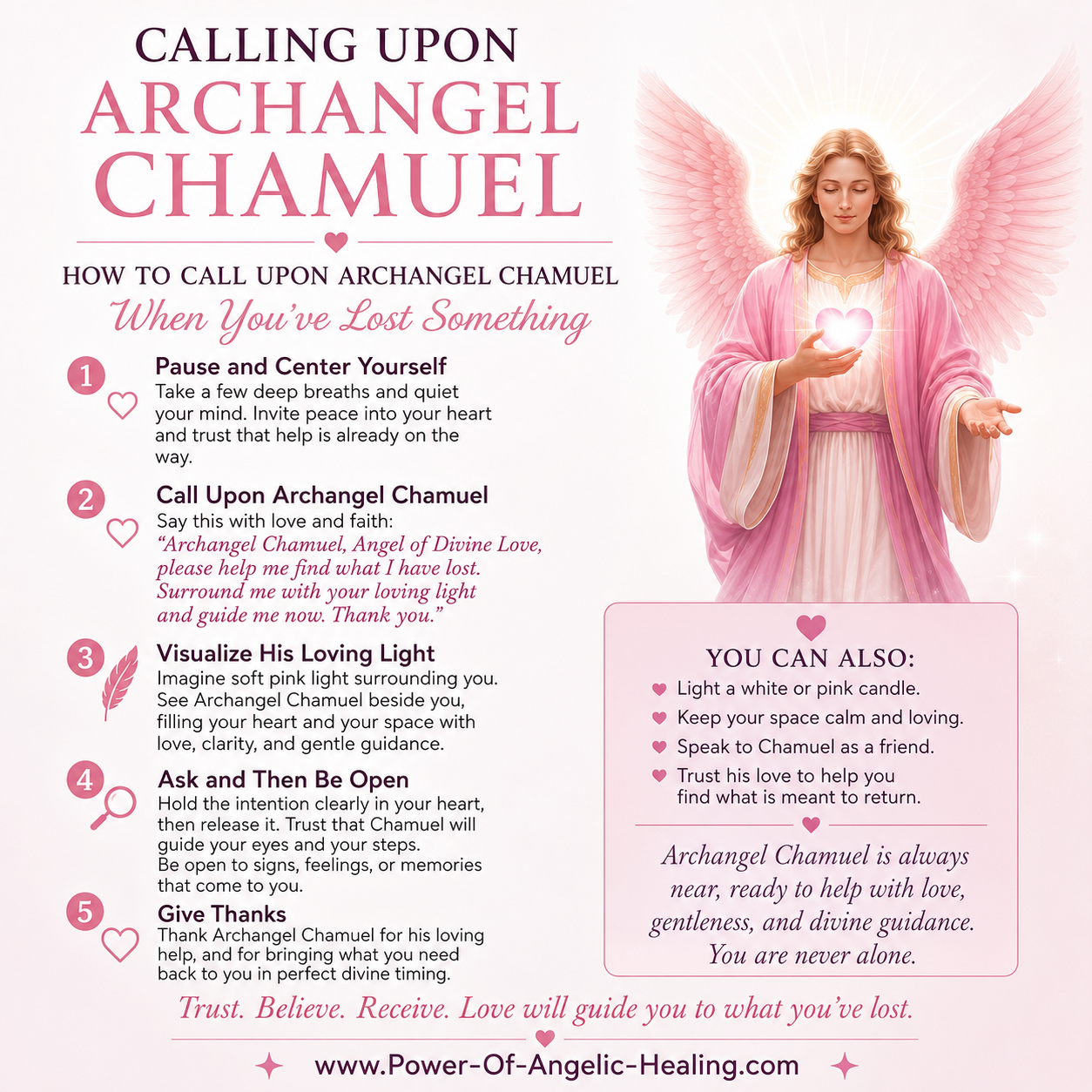 Calling Upon Archangel Chamuel to Help You Find What You’ve Lost