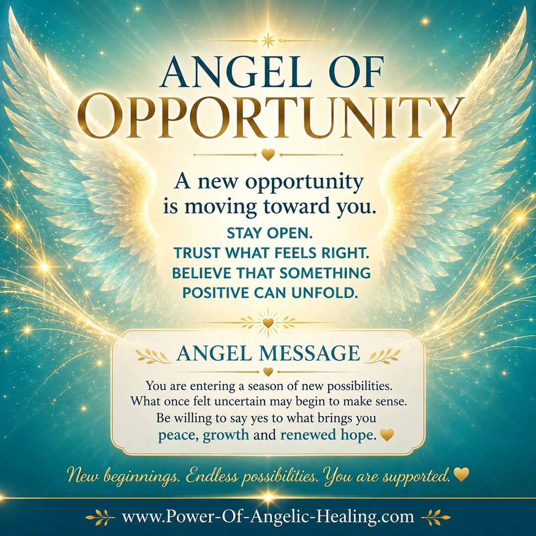Angel of Opportunity: Stay Open to the New Possibilities Finding Their Way to You