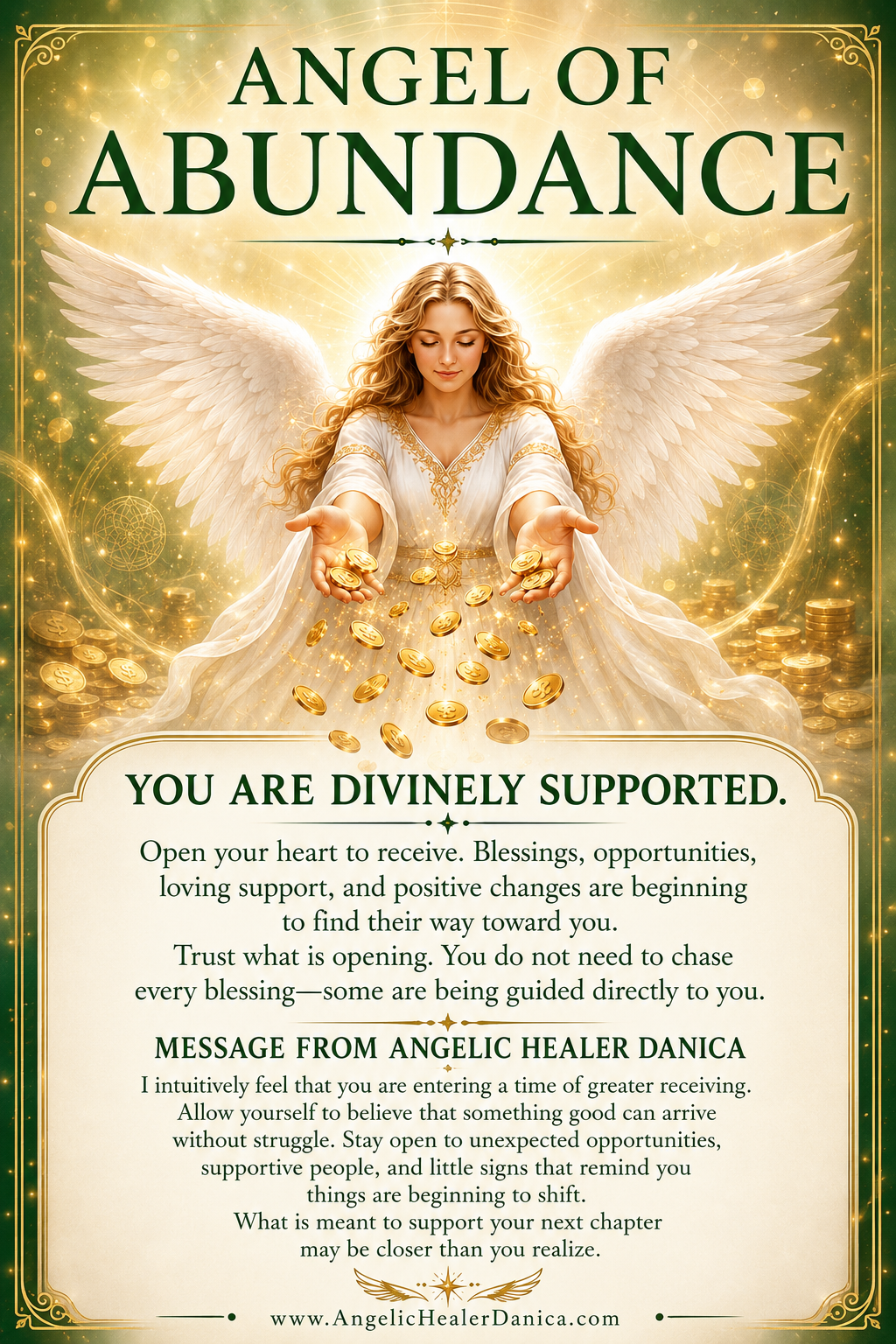 Angel of Abundance: Open Your Heart to Receive