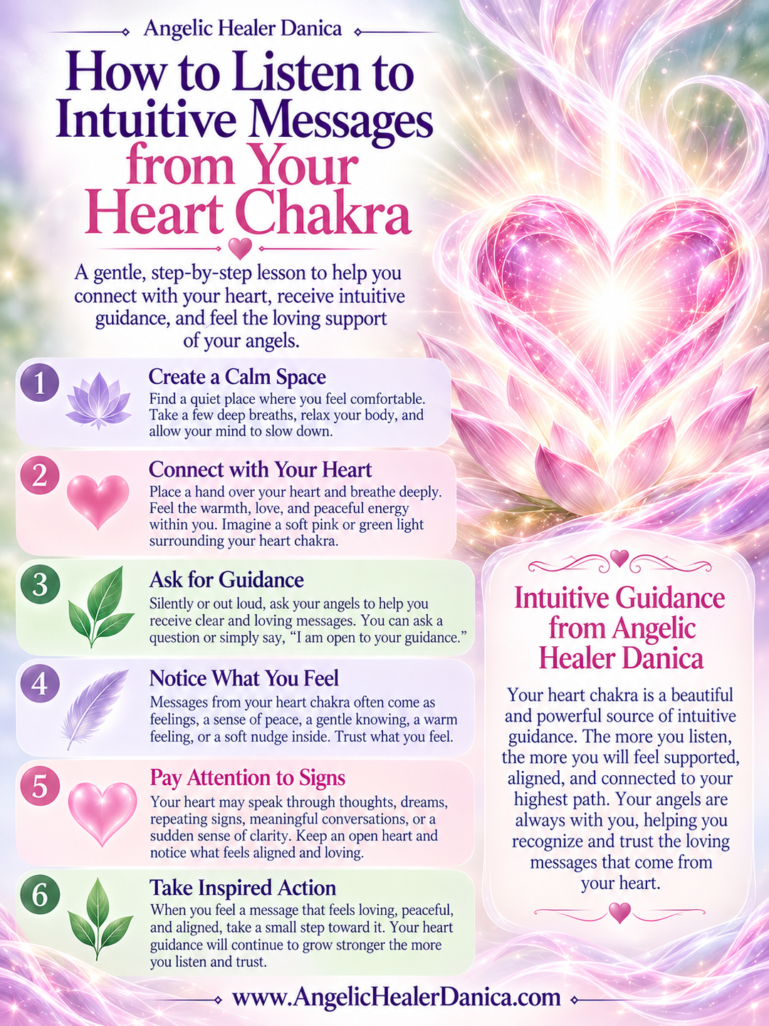 How to Listen to Intuitive Messages from Your Heart Chakra