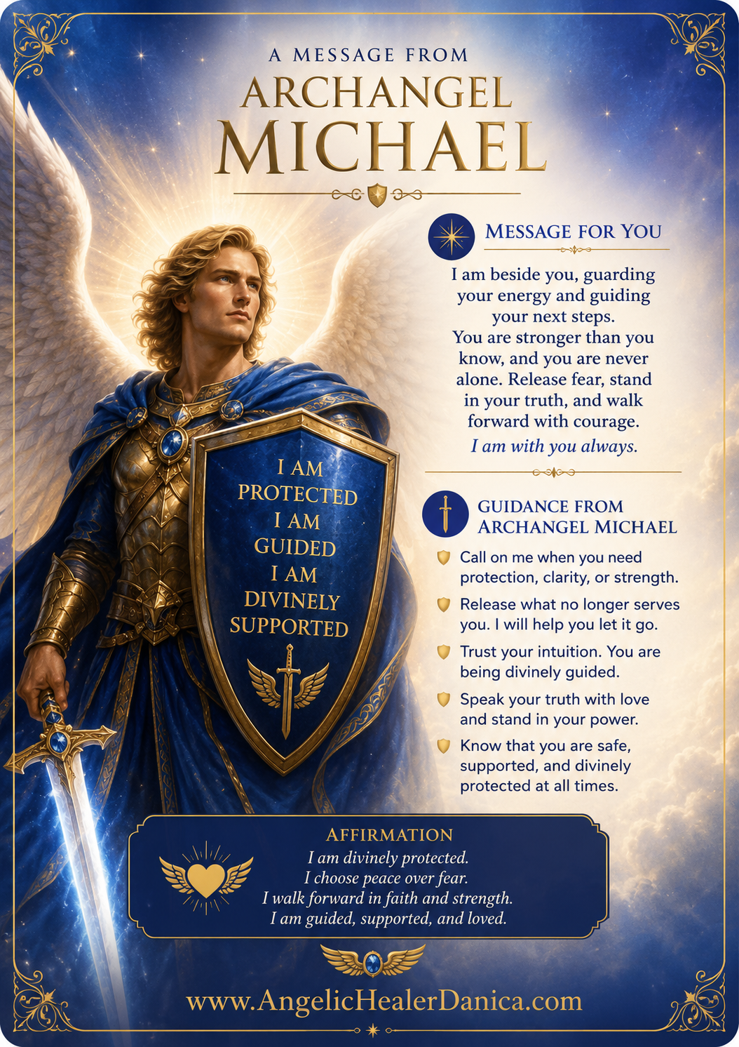 MESSAGE FROM ARCHANGEL MICHAEL 🛡️
