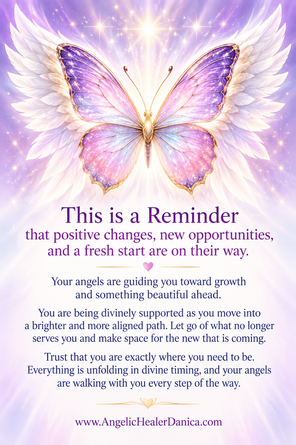 Beautiful New Beginnings: Your Angels Are Guiding You Toward Positive Change