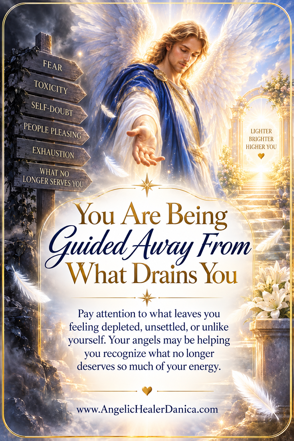 You Are Being Guided Away From What Drains You.