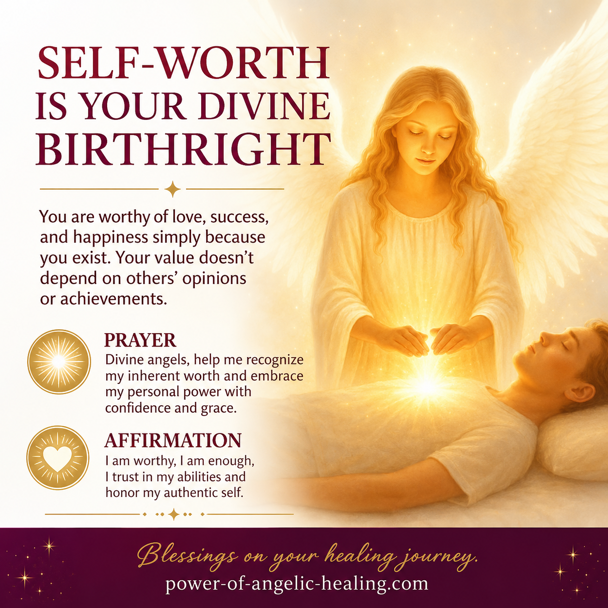 Self-Worth Is Your Divine Birthright