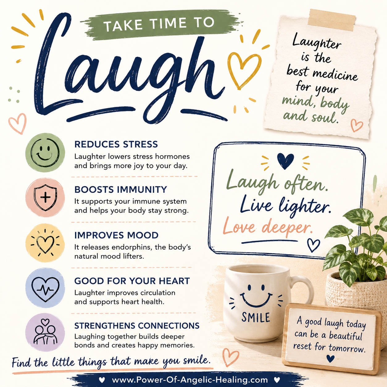 Take Time to Laugh: How Laughter Can Bring More Joy and Healing Into Your Life