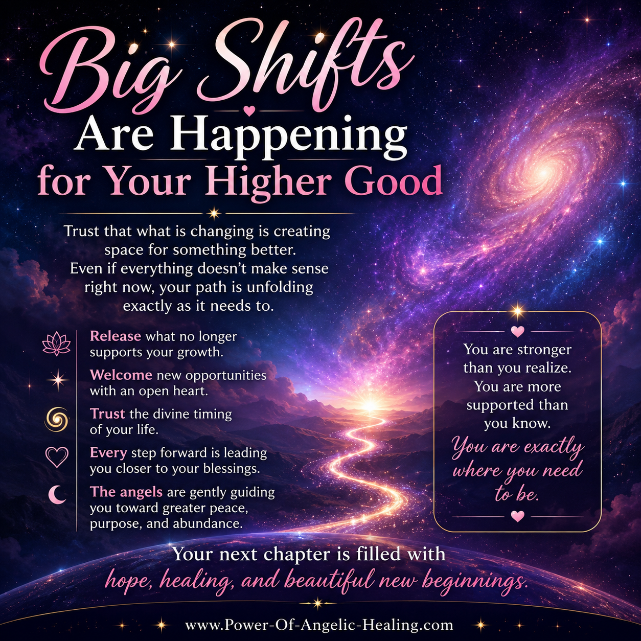 Big Shifts Are Happening for Your Higher Good