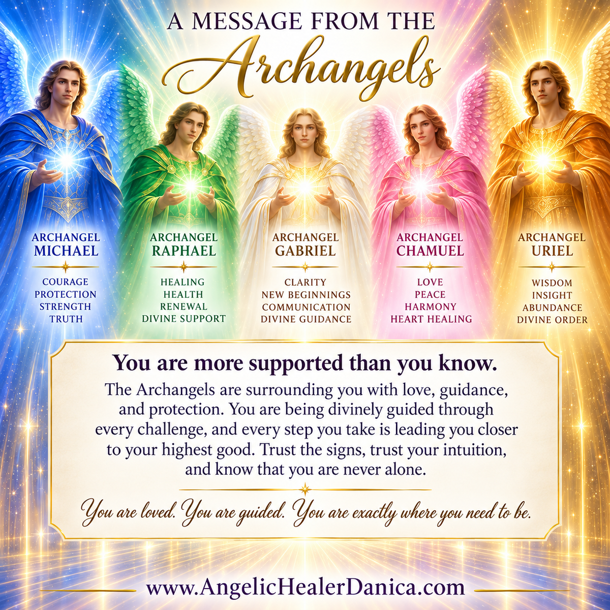 A Message From the Archangels: You Are More Supported Than You Know