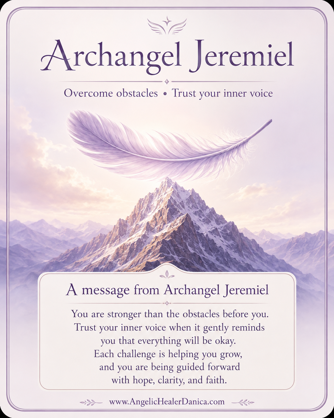 Archangel Jeremiel: Overcome Obstacles & Trust Your Inner Voice