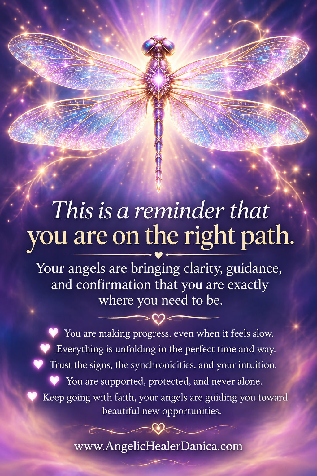 🪷 A Message From Your Angels — You Are on the Right Path 🦋✨