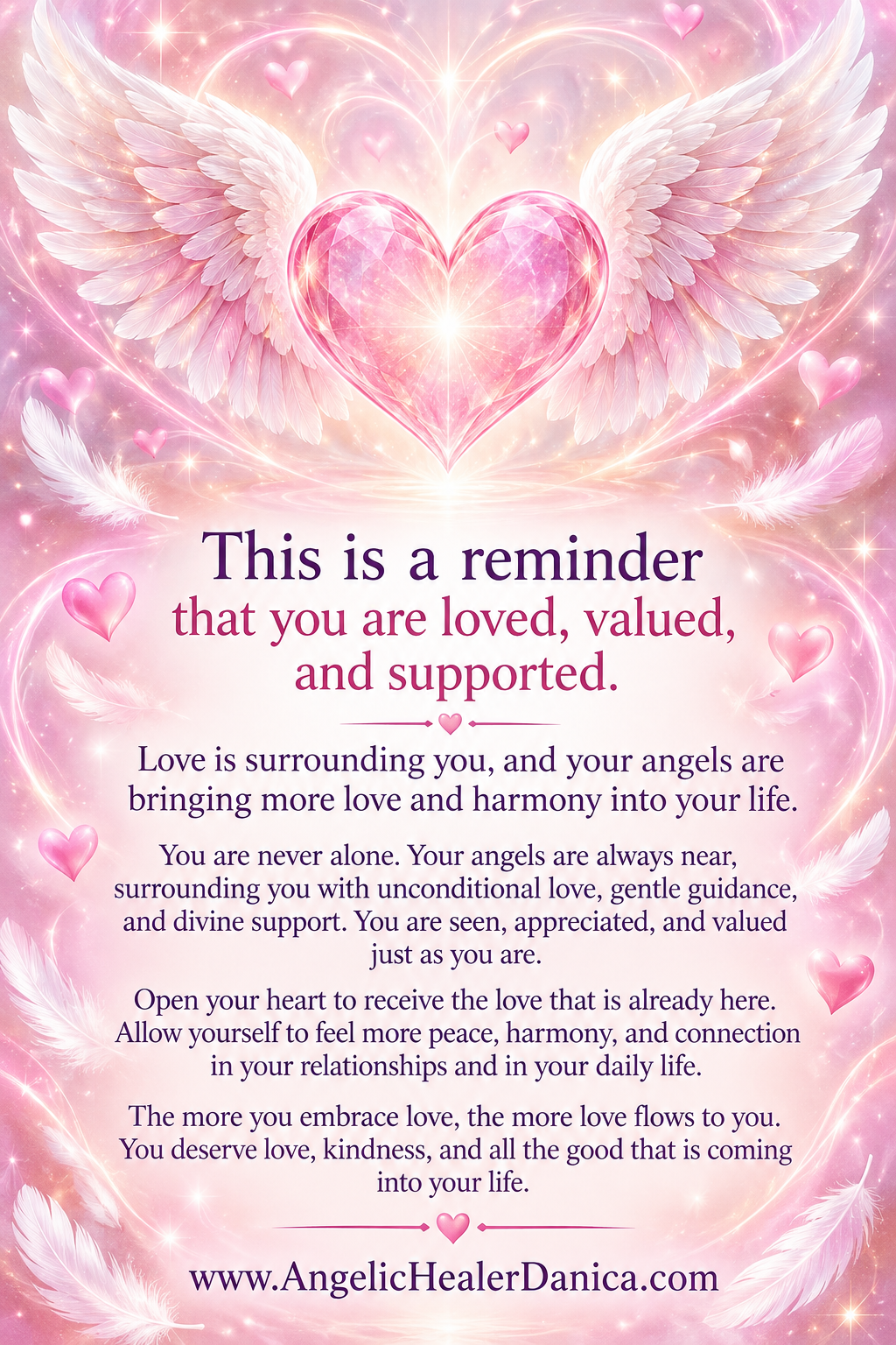 You Are Loved, Valued & Supported — A Loving Message From Your Angels 💗