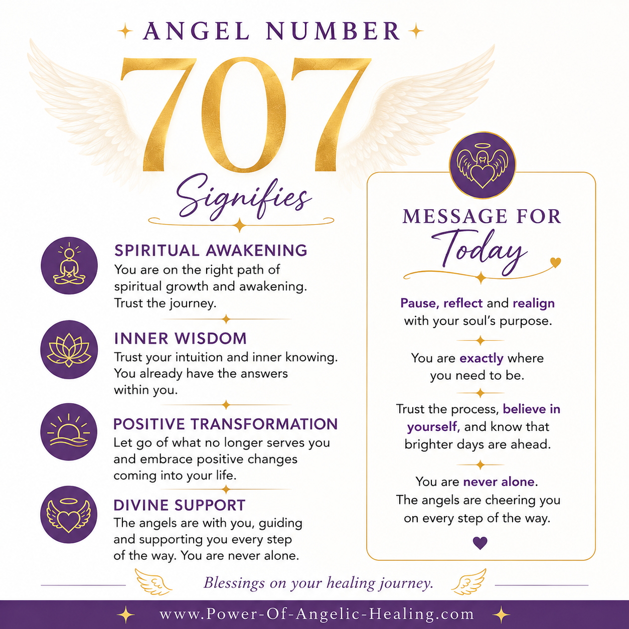 Angel Number 707: A Divine Reminder to Trust Your Spiritual Journey