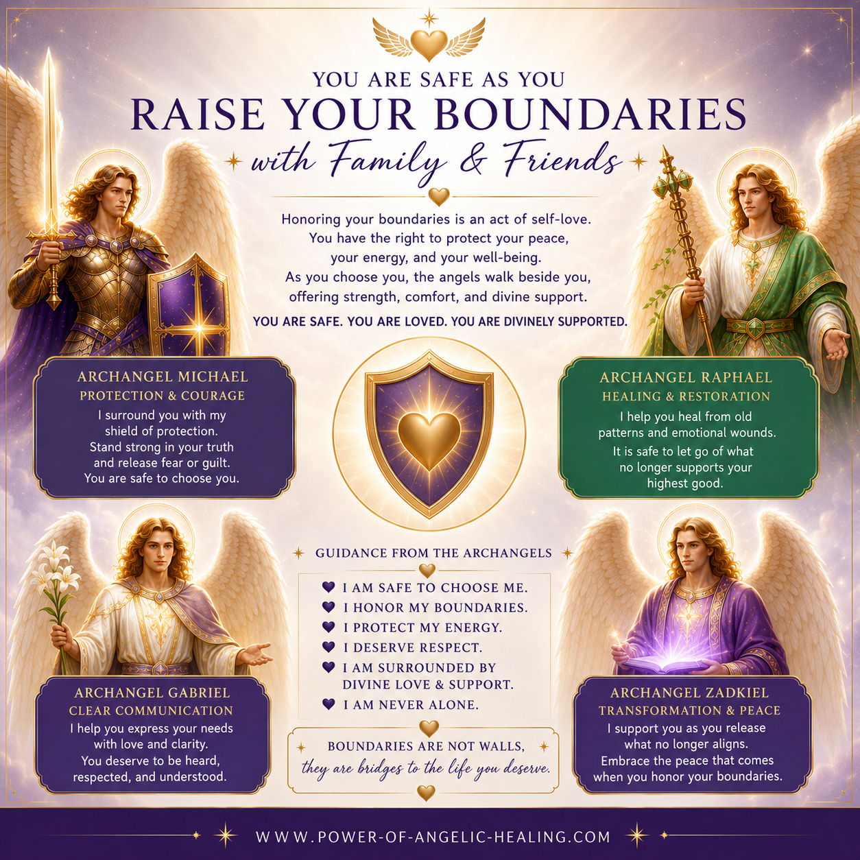 You Are Safe as You Raise Your Boundaries With Family & Friends