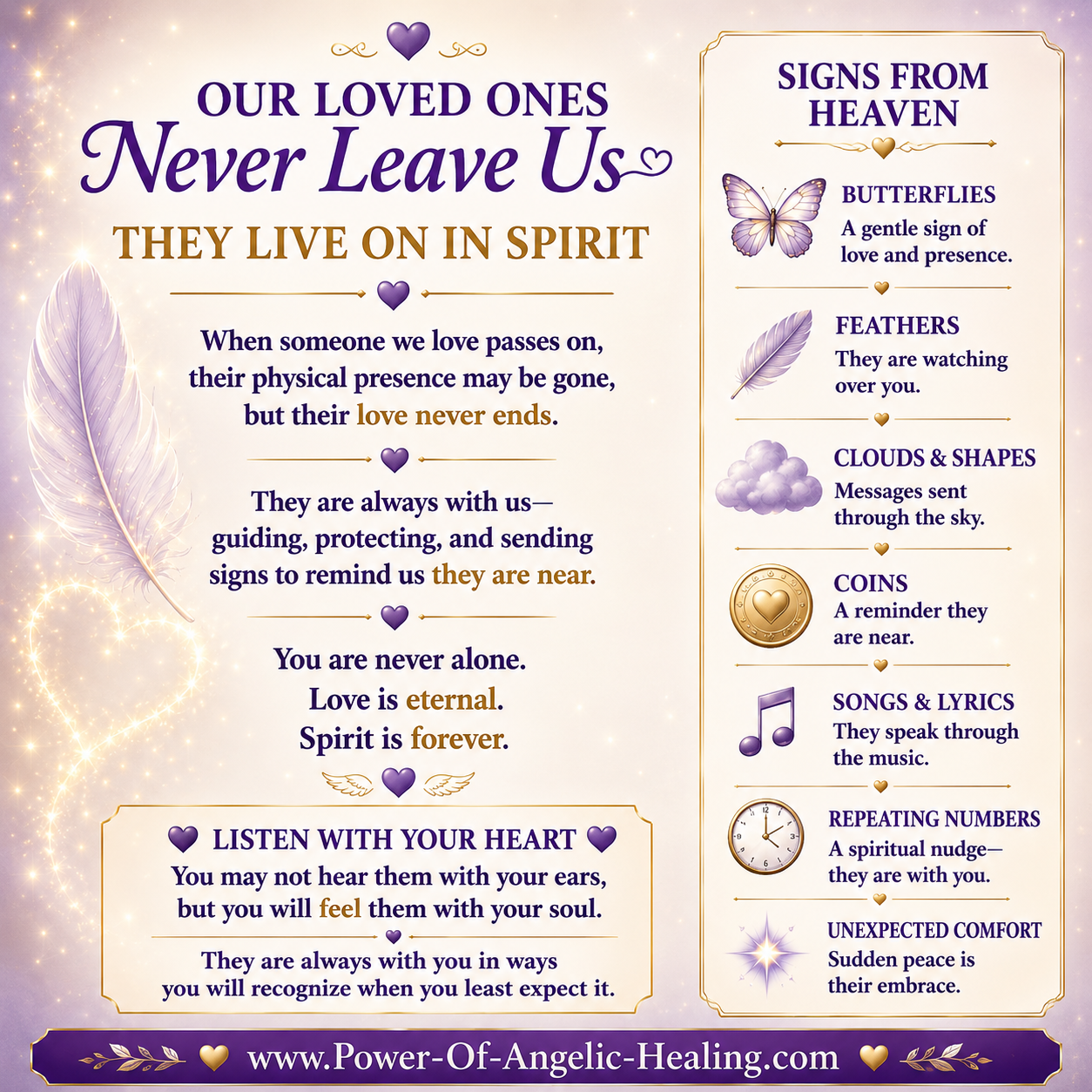 Our Loved Ones Never Leave Us — They Live On in Love