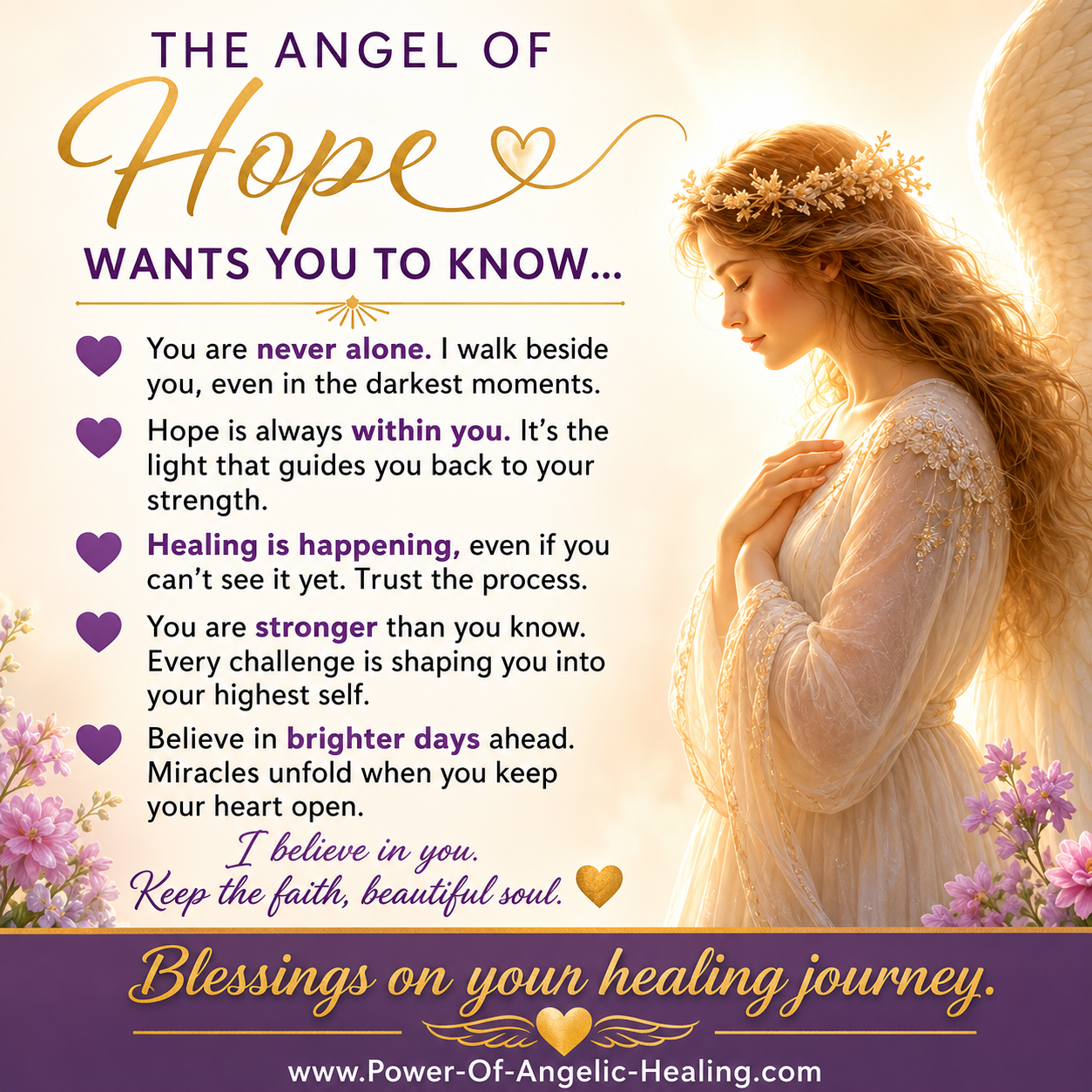 The Angel of Hope Wants You to Know