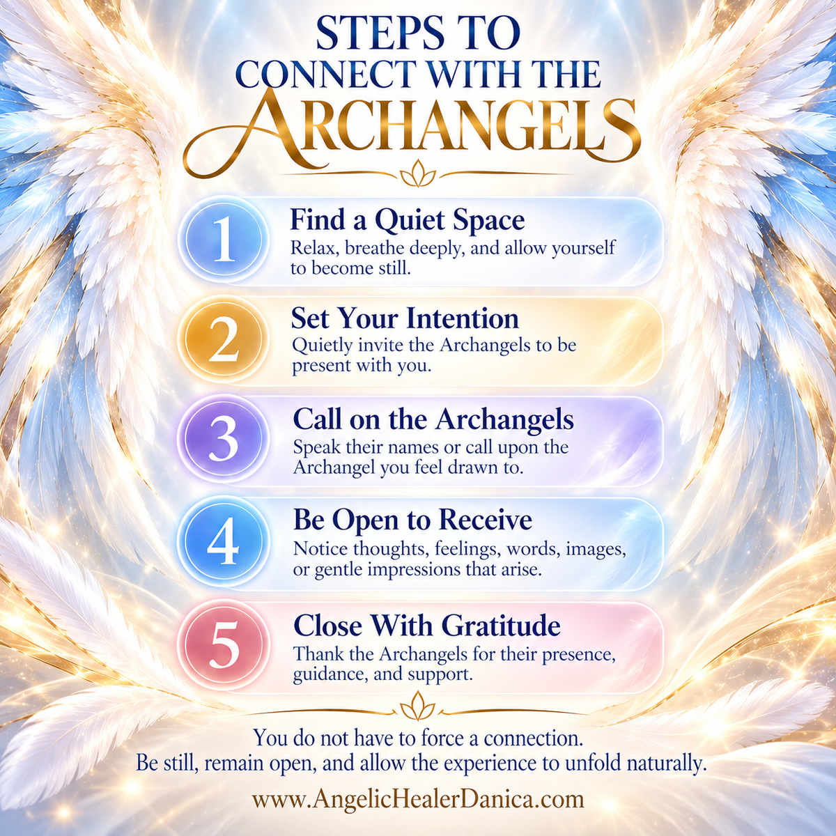 Steps to Connect With the Archangels