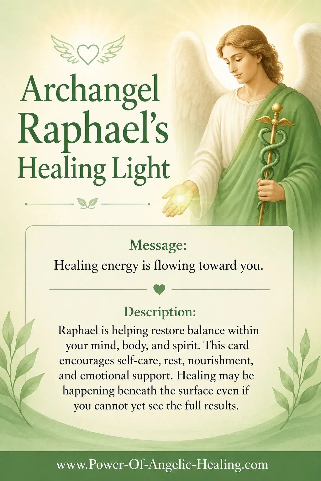 Archangel Raphael’s Healing Light