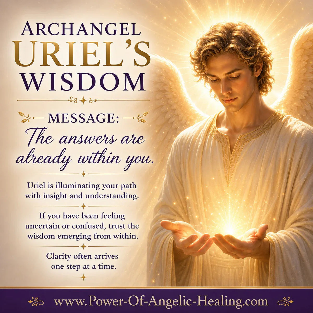 Archangel Uriel's Wisdom