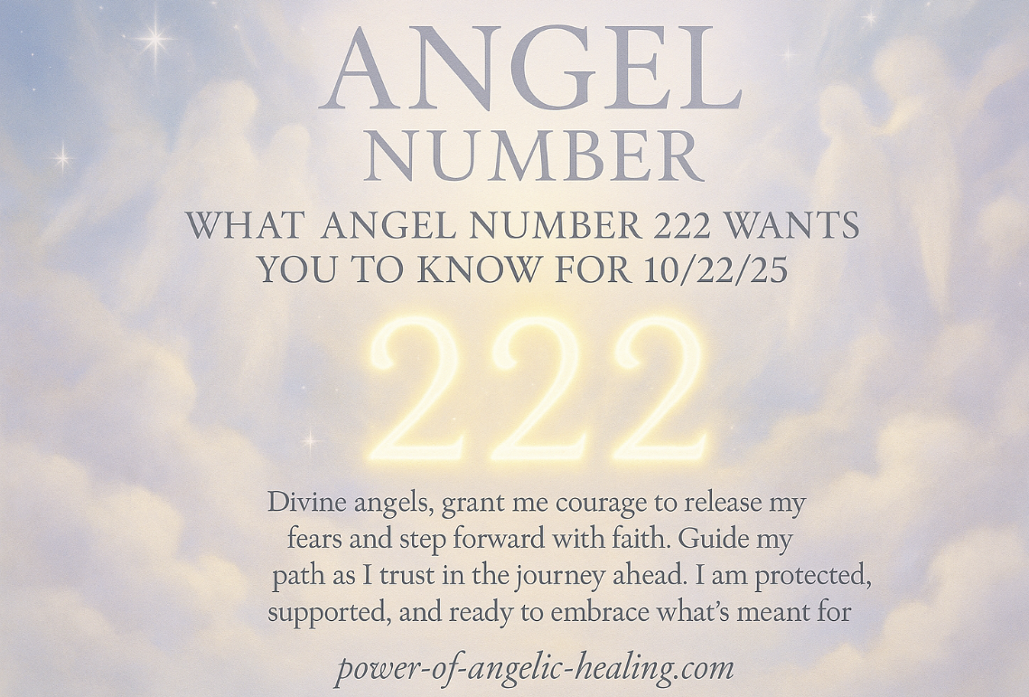 What Angel Number 222 Wants You to Know.
