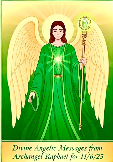 Message from Archangel Raphael for 11/6/25.