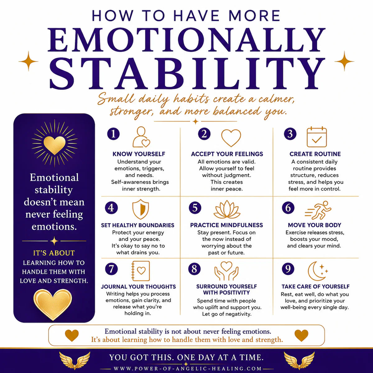 How to Build Greater Emotional Stability. Small Daily Habits That Create a Calmer, Stronger, More Balanced You