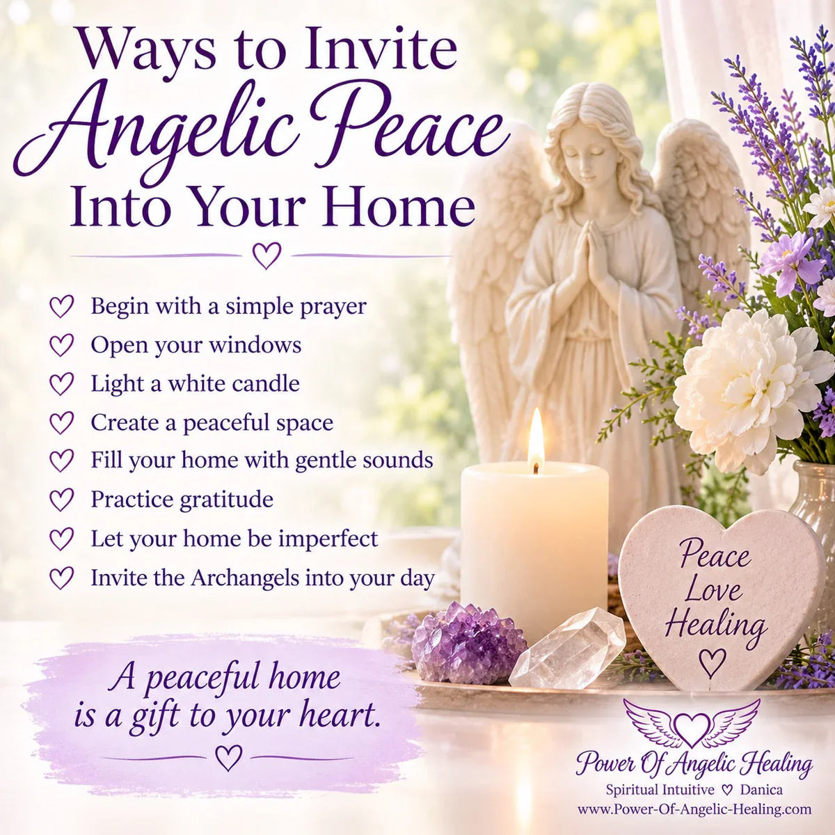 Ways to Invite Angelic Peace Into Your Home
