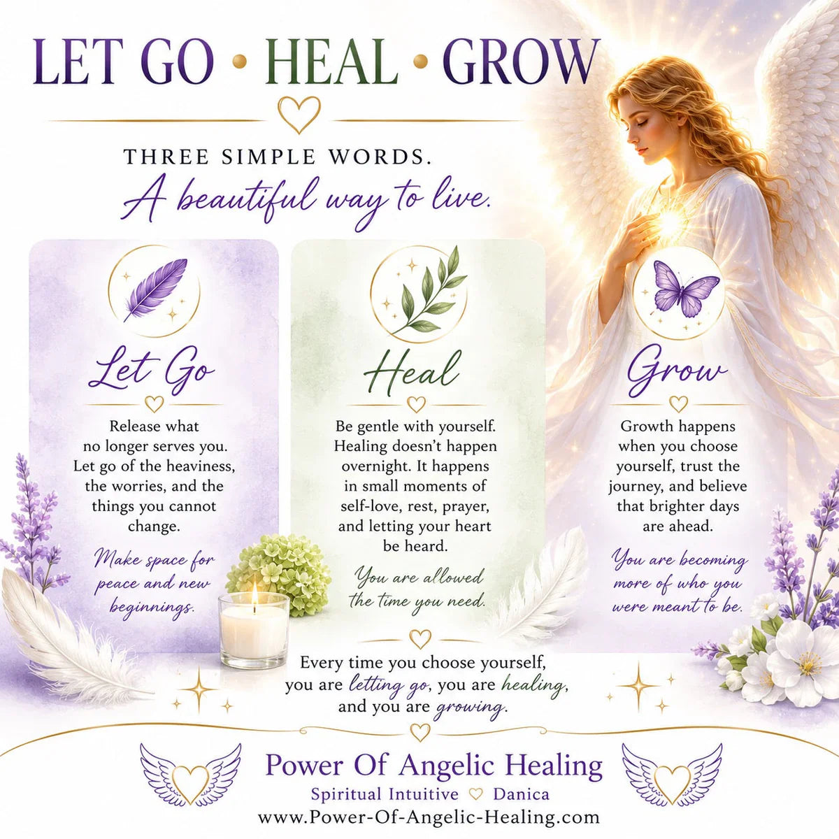 What It Truly Means to Let Go, Heal & Grow