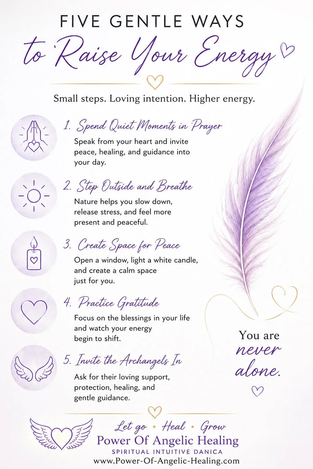 Five Gentle Ways to Raise Your Energy