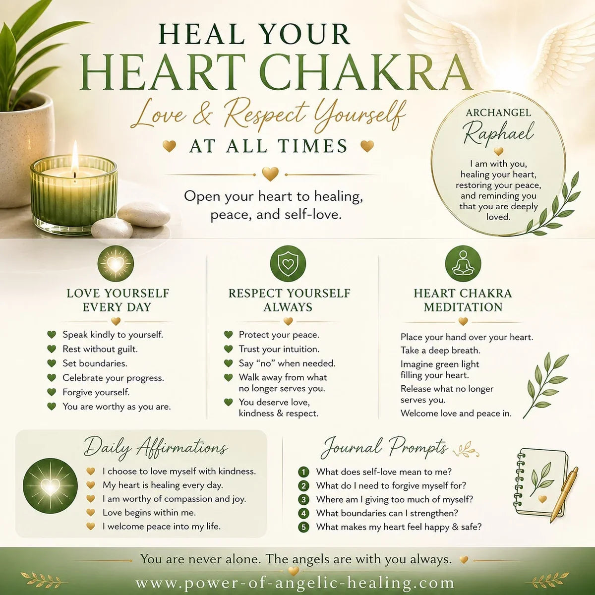 Healing Your Heart Chakra. A Gentle Invitation to Love & Respect Yourself More Deeply