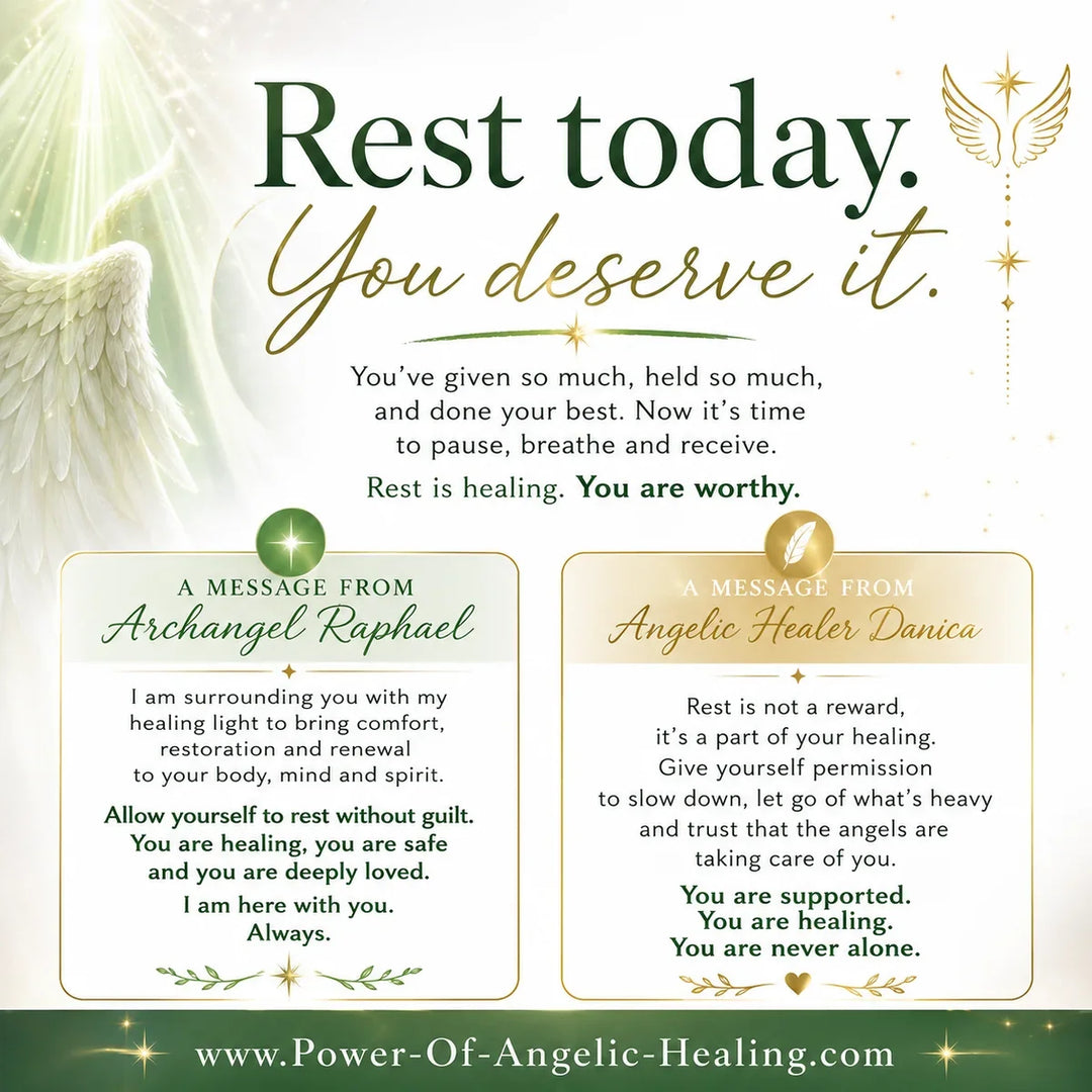 Rest Today. You Deserve It.
