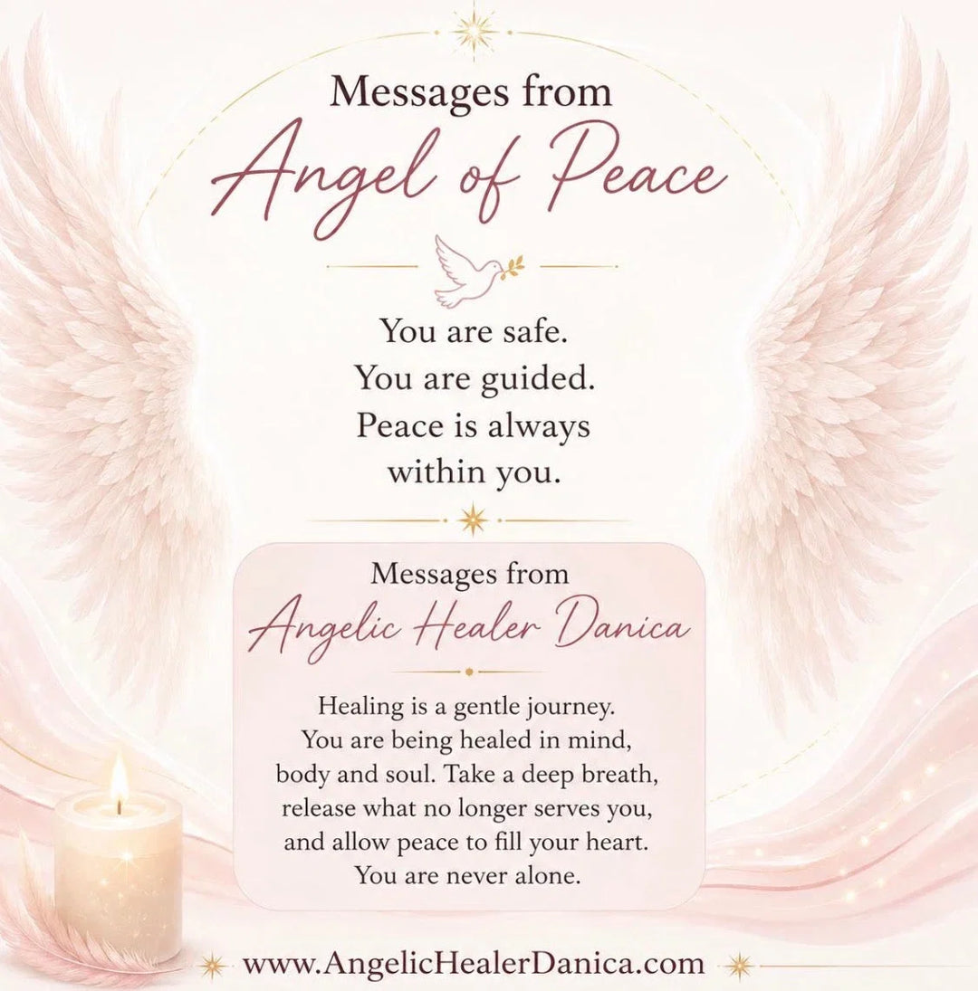 Messages From the Angel of Peace: Returning to Calm, Trust & Inner Healing