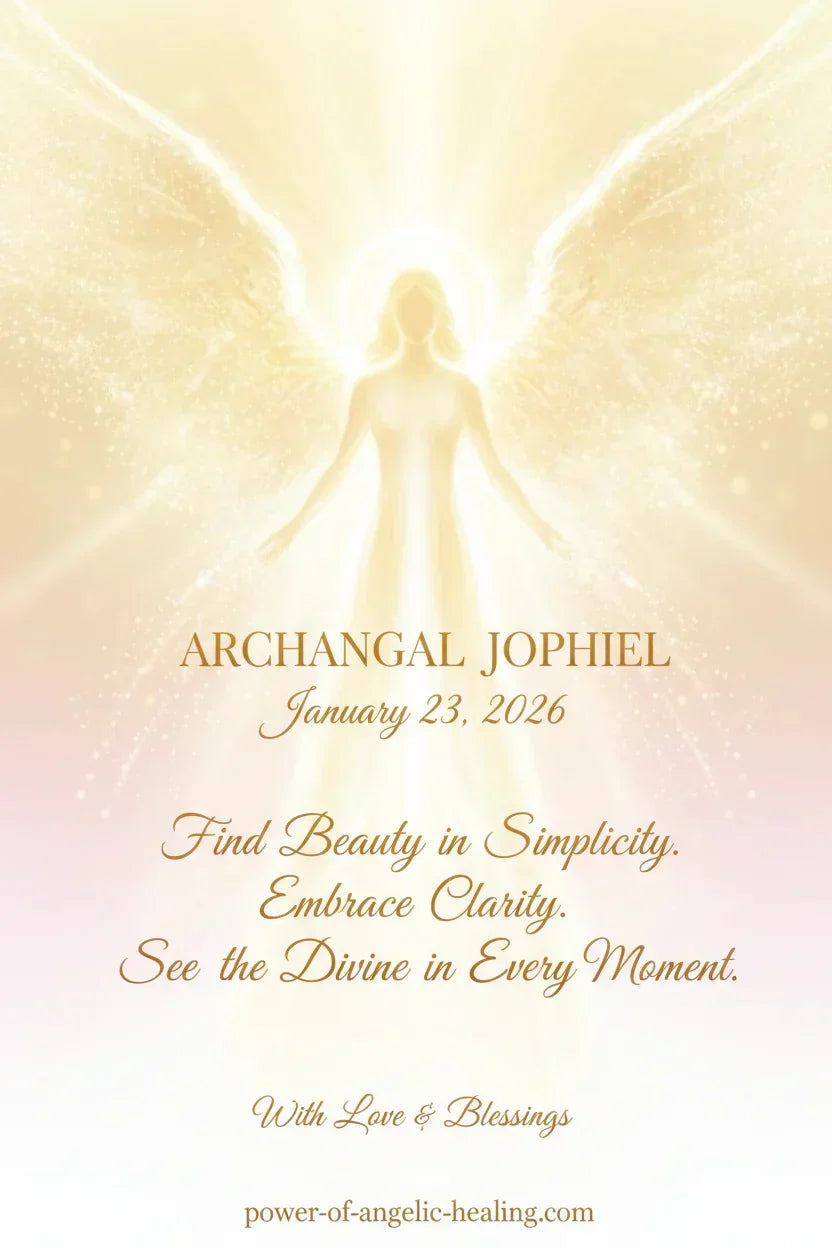 Archangel Jophiel - Angel of Beauty and Simplicity