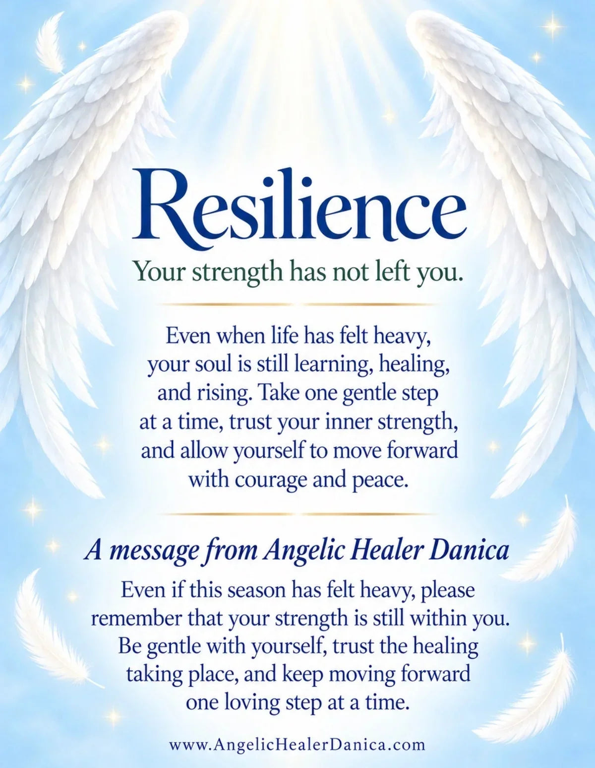 Resilience: The Quiet Strength That Keeps You Moving Forward.