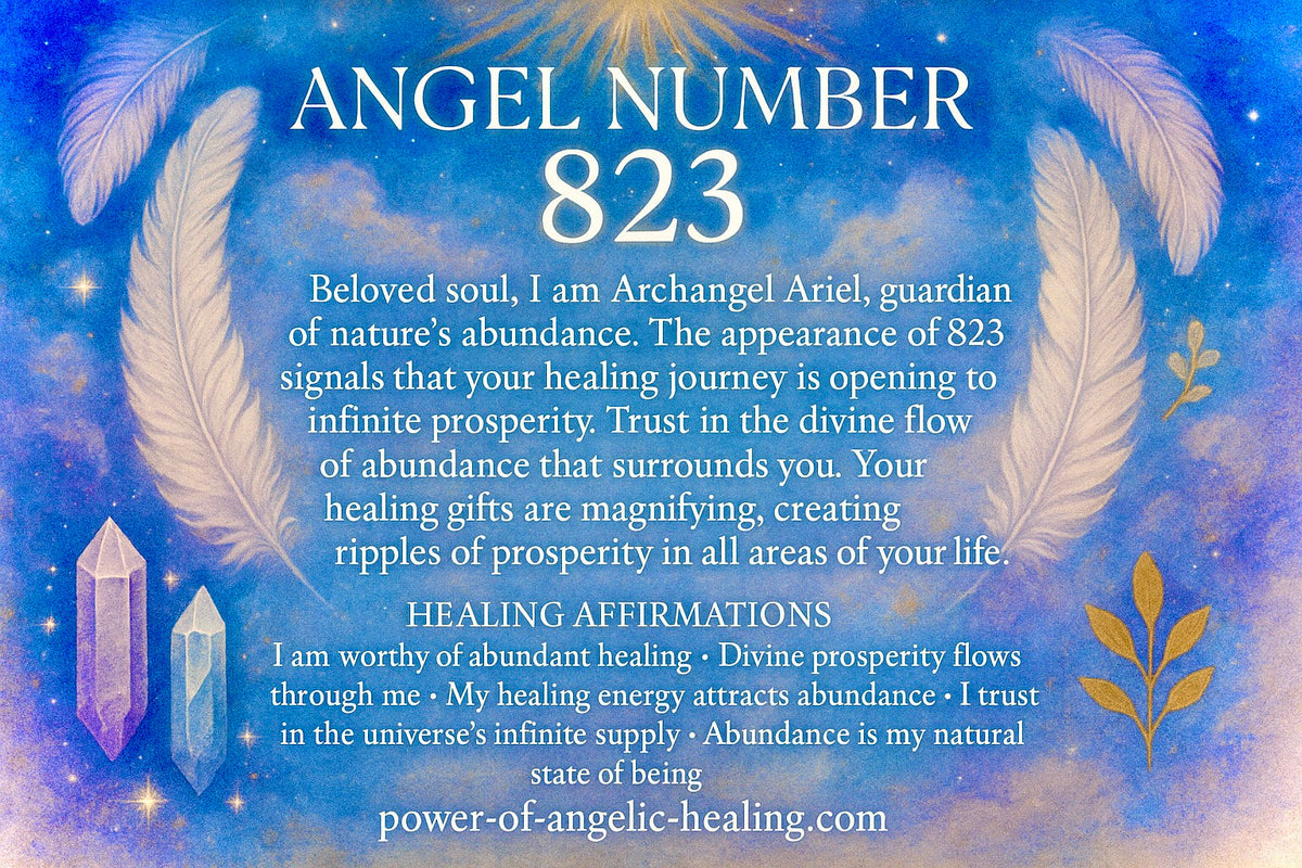 Angelic message for 823.