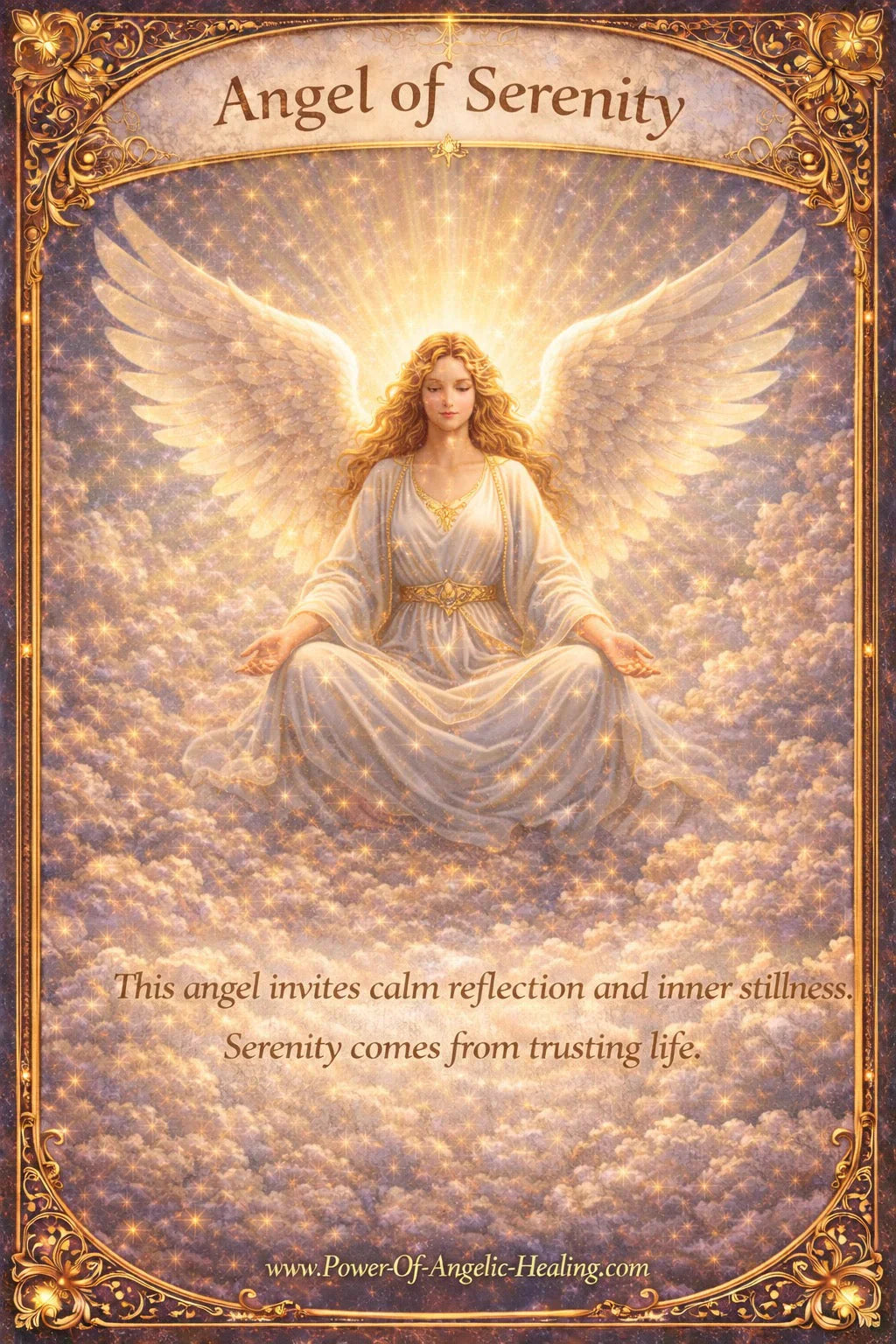 Angel of Serenity: Finding Peace Within