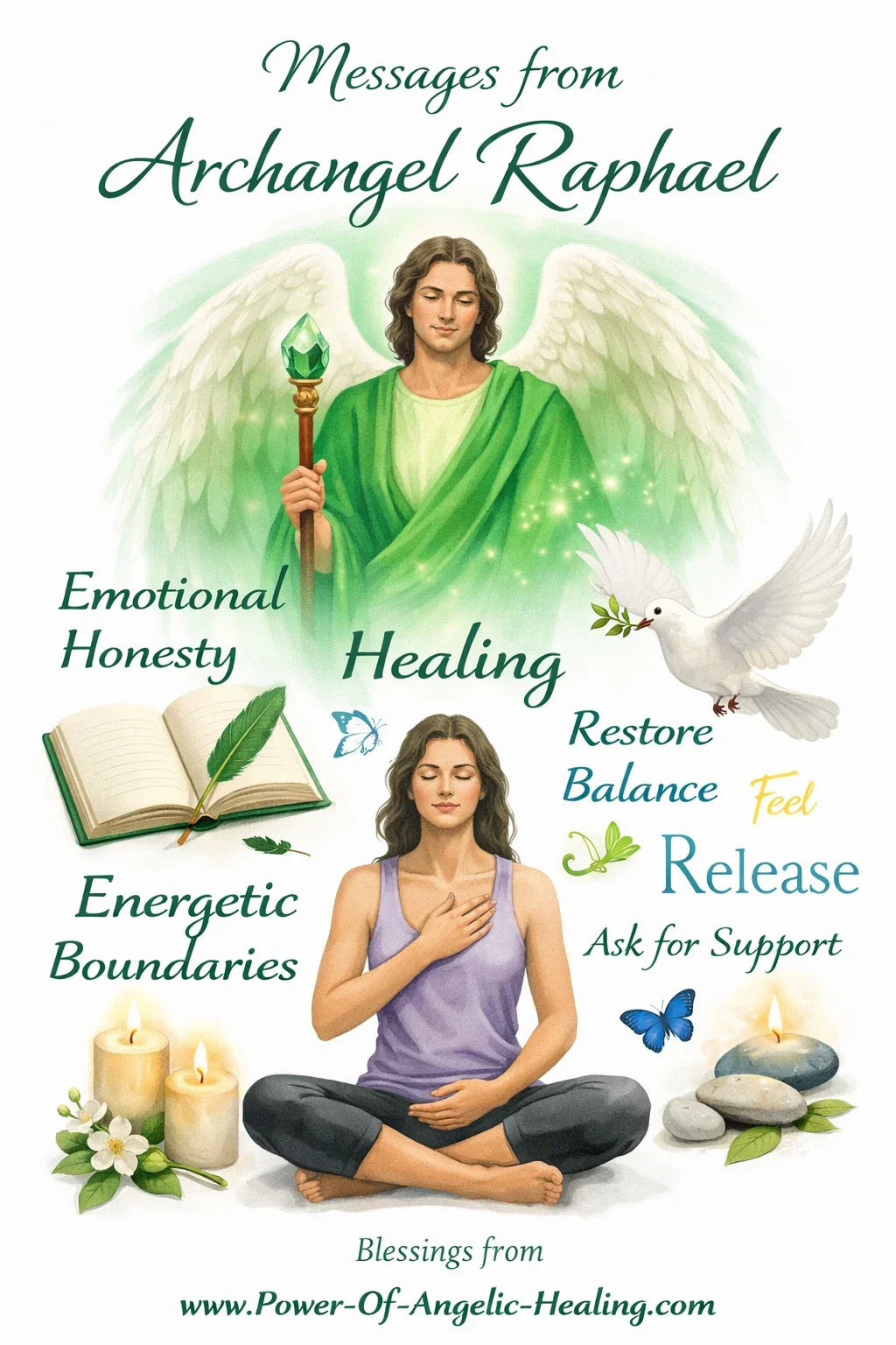 Messages and Healing Guidance from Archangel Raphael