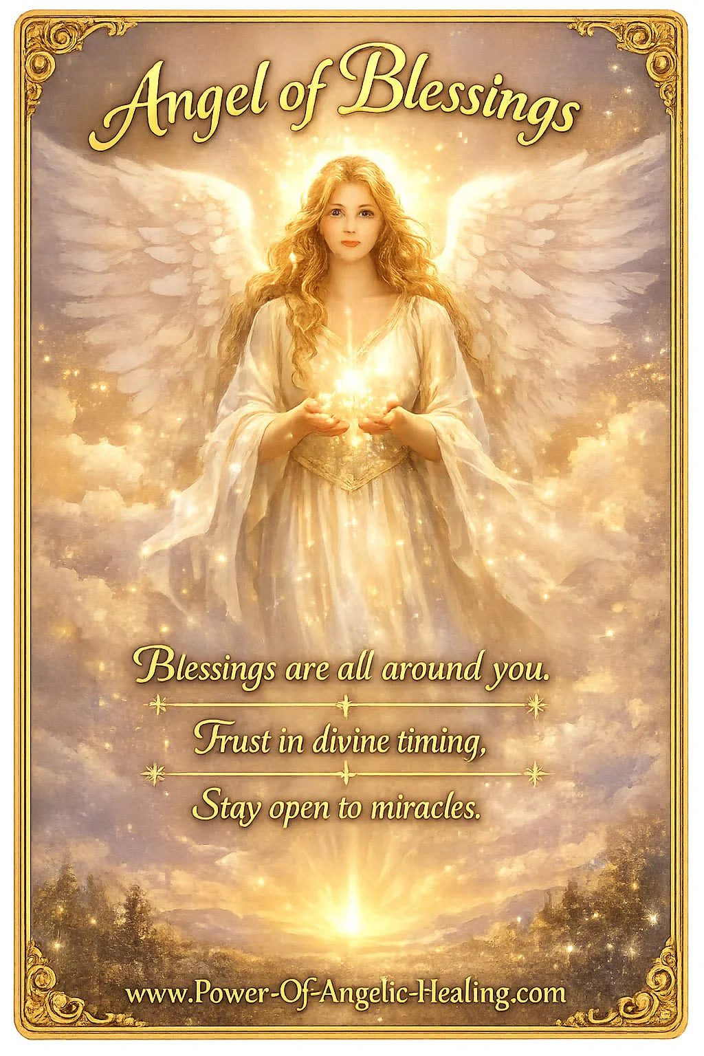 Message from the Angel of Blessings