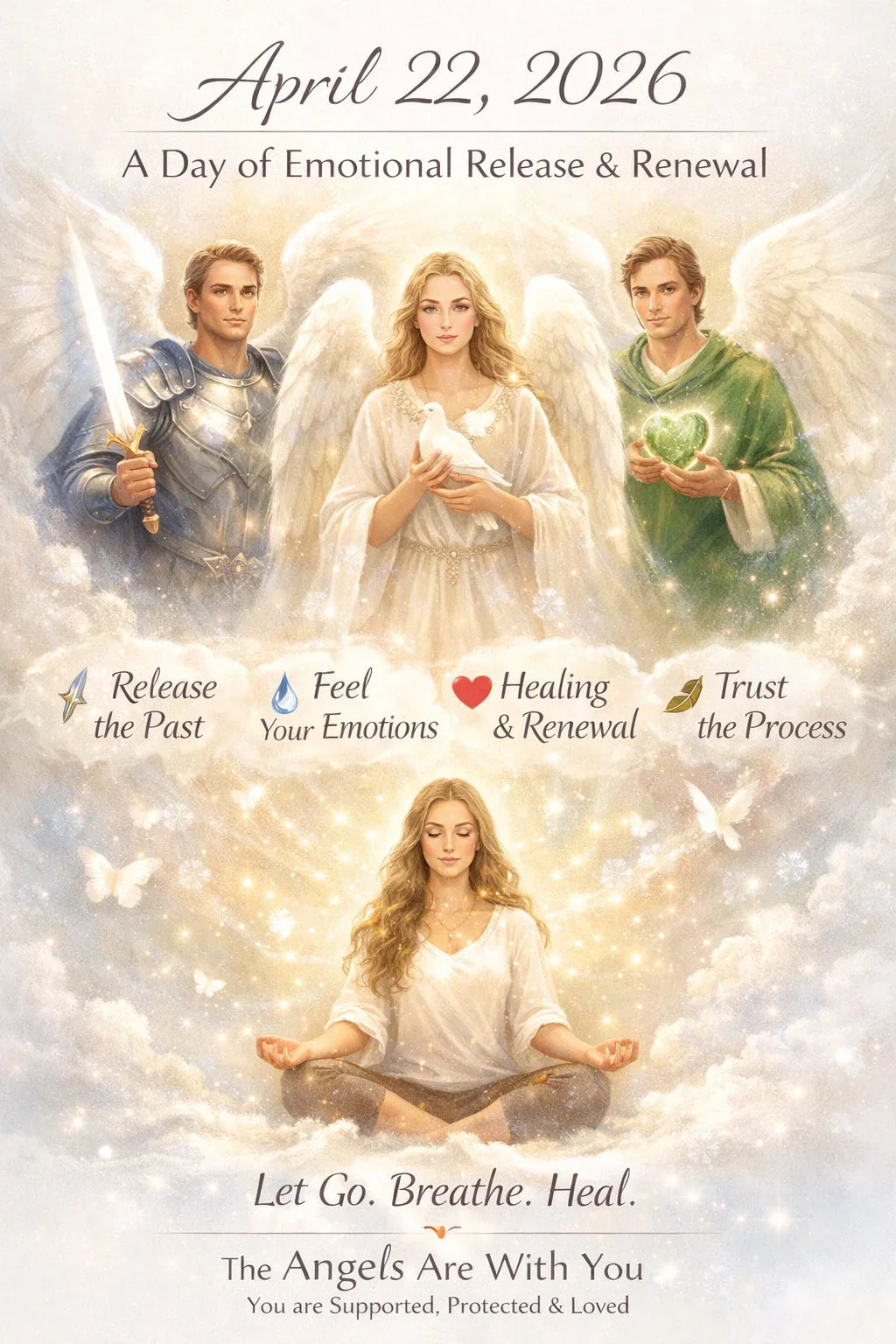 April 22, 2026 — A Day of Emotional Release, Truth & Gentle Renewal