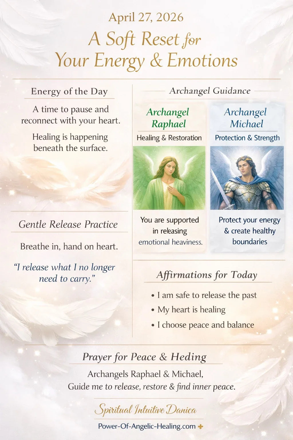 A Gentle Return to Peace — Your Energy for April 27 ✨