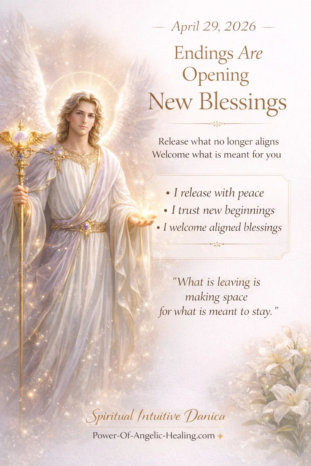Endings Are Opening New Doors — Your Blessings Are Arriving ✨