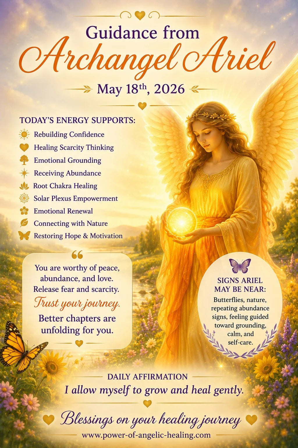 A Day of Abundance, Confidence & Reconnecting with Your Inner Strength