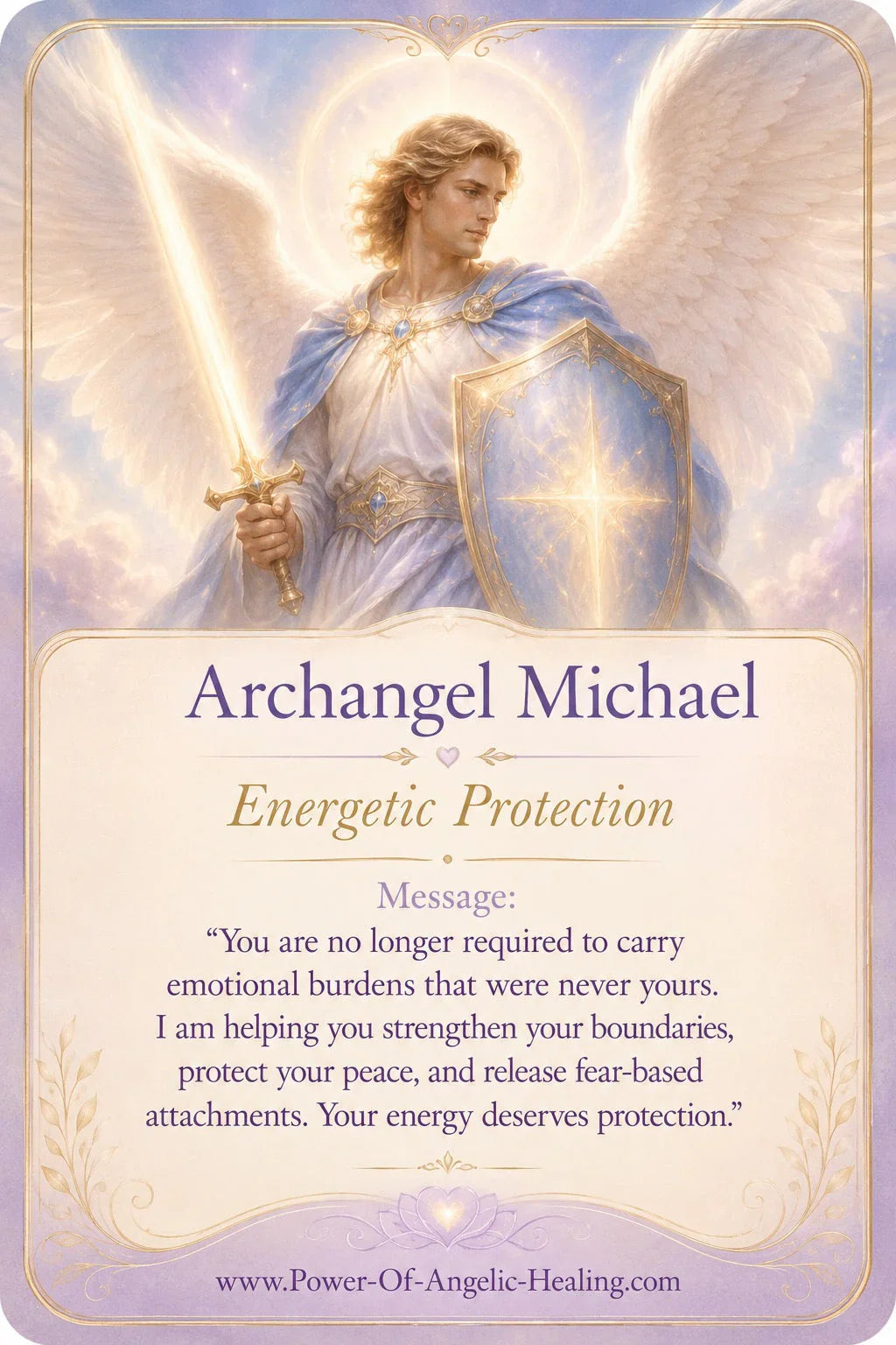 Archangel Michael — Energetic Protection