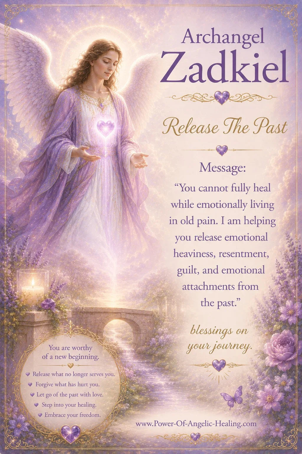 Archangel Zadkiel — Release The Past