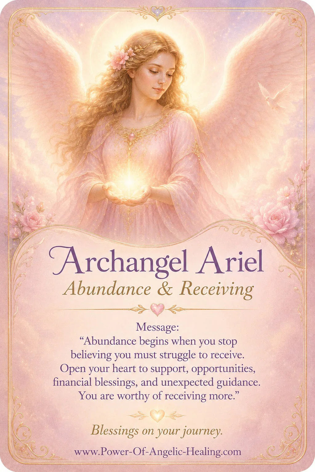 Archangel Ariel — Abundance & Receiving