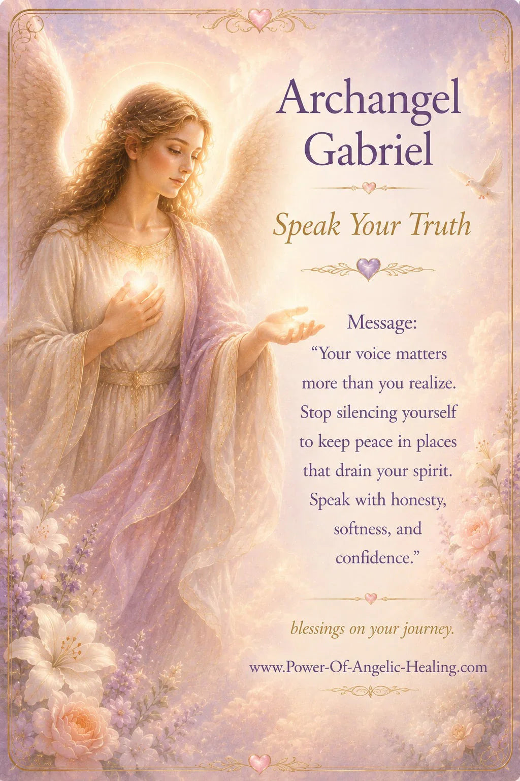 Archangel Gabriel — Speak Your Truth