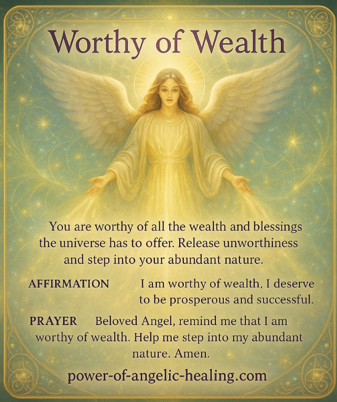 Worthy of Wealth - Embracing Your Abundant Nature
