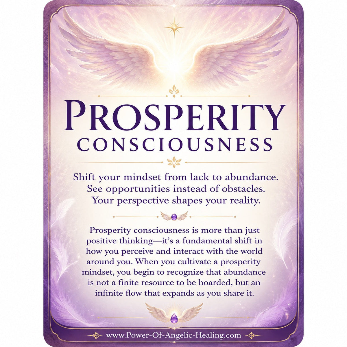 Prosperity Consciousness