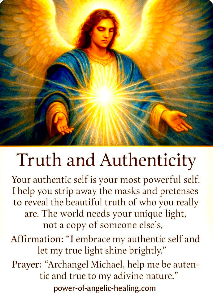 Archangel Michael: Understanding Truth and Authenticity.