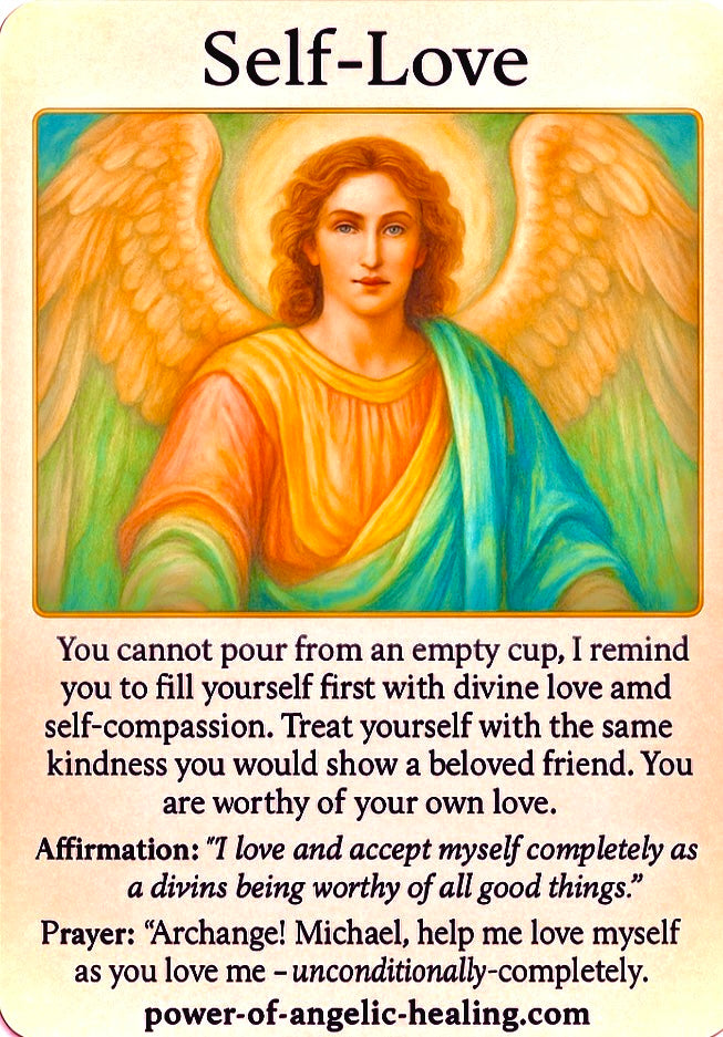 Archangel Michael's Wisdom on Self-Love.